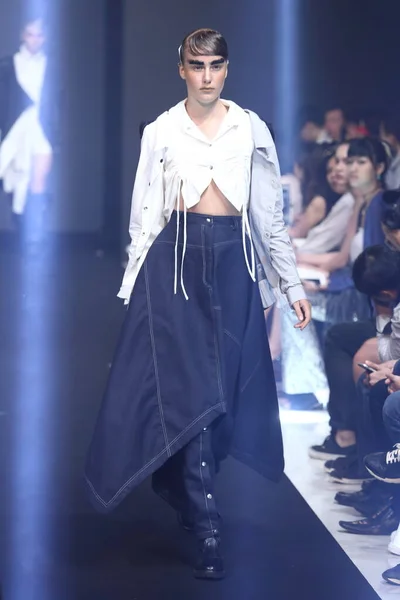 Bangkok Thaialnd June 2017 Fashion Show Pastraporn18 Fashion Graduate Showcase — 스톡 사진