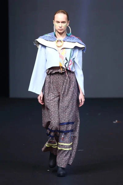 Bangkok Thaialnd Czerwca 2017 Pokaz Mody Pastraporn18 Fashion Graduate Showcase — Zdjęcie stockowe