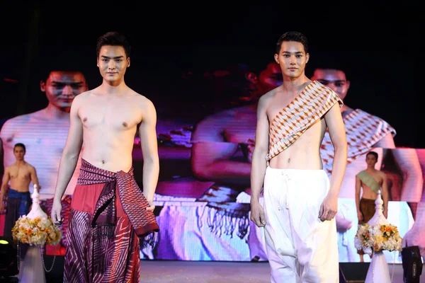 Bangkok Thaïlande Juin 2017 Défilé Mode Silk Siam Hall Exposition — Photo