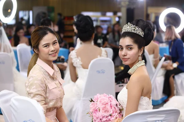 Бангкок Таиланд Января 2017 Года Lifeford Enchanted Princess Bridal Makeup — стоковое фото