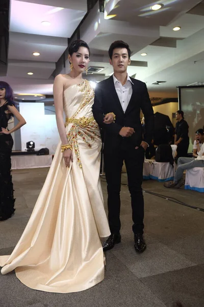 Bangkok Thaïlande Janvier 2017 Lifeford Bridal Make Contest Princess Cup — Photo