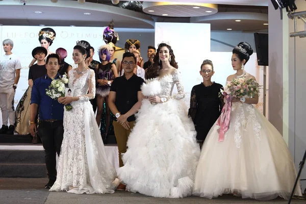 Bangkok Tajlandia Stycznia 2017 Lifeford Bridal Make Contest Princess Cup — Zdjęcie stockowe