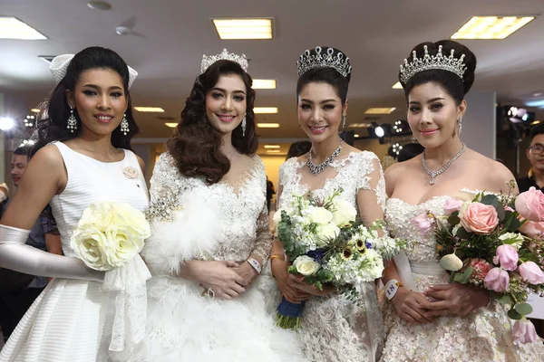 Bangkok Thailandia Gennaio 2017 Lifeford Bridal Make Contest Princess Cup — Foto Stock