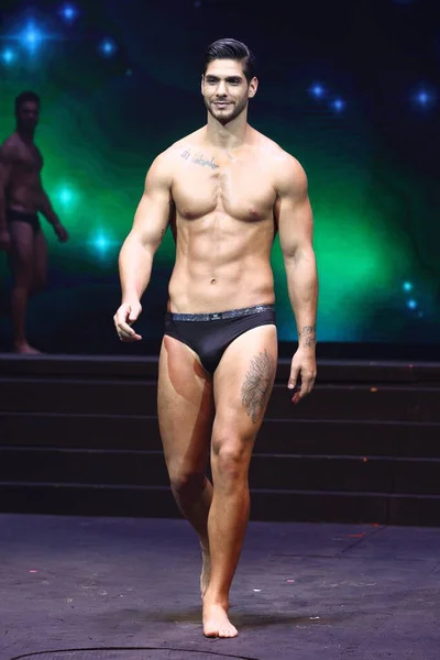 Bangkok Thaïlande Février 2017 Finale Mister International 11Th Asiatique Swimwear — Photo