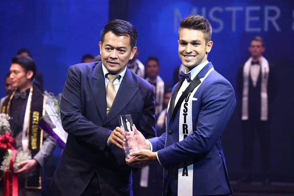 Bangkok Tailandia Febuary 2017 Final Mister International 11Th Asiatique Awards —  Fotos de Stock