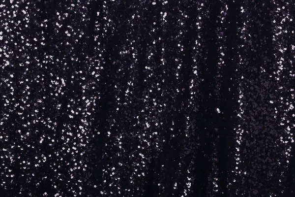 Black sequins pattern texture fashion background, textile big fabric sheet