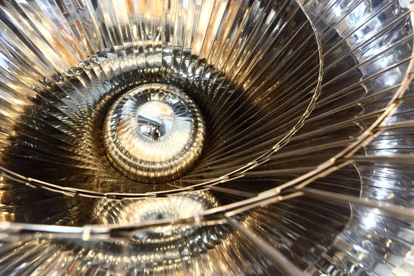 Metallic Eye Center Many Peices Stainless Reflect Turbine — Stock Photo, Image