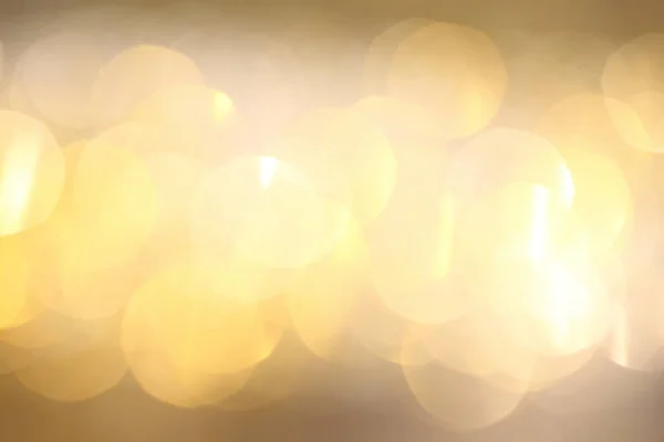 Abstract Golden Bokeh Background Shining Defocus Sparkles Blurred Glitter Dust — Stock Photo, Image