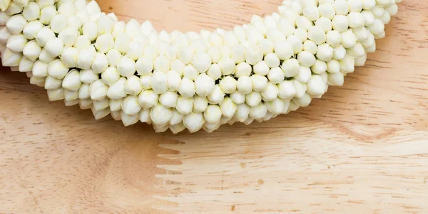 Wiele Malajski Biały Kwiat Rak Kształcie Okrągłego Kwiatu Dla Ręcznie — Zdjęcie stockowe