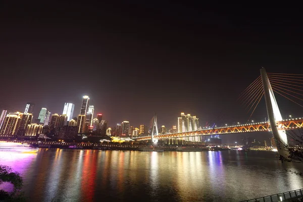 Chongqing Kina December 2016 Skyskrapa Sky Line Tall Building Business — Stockfoto