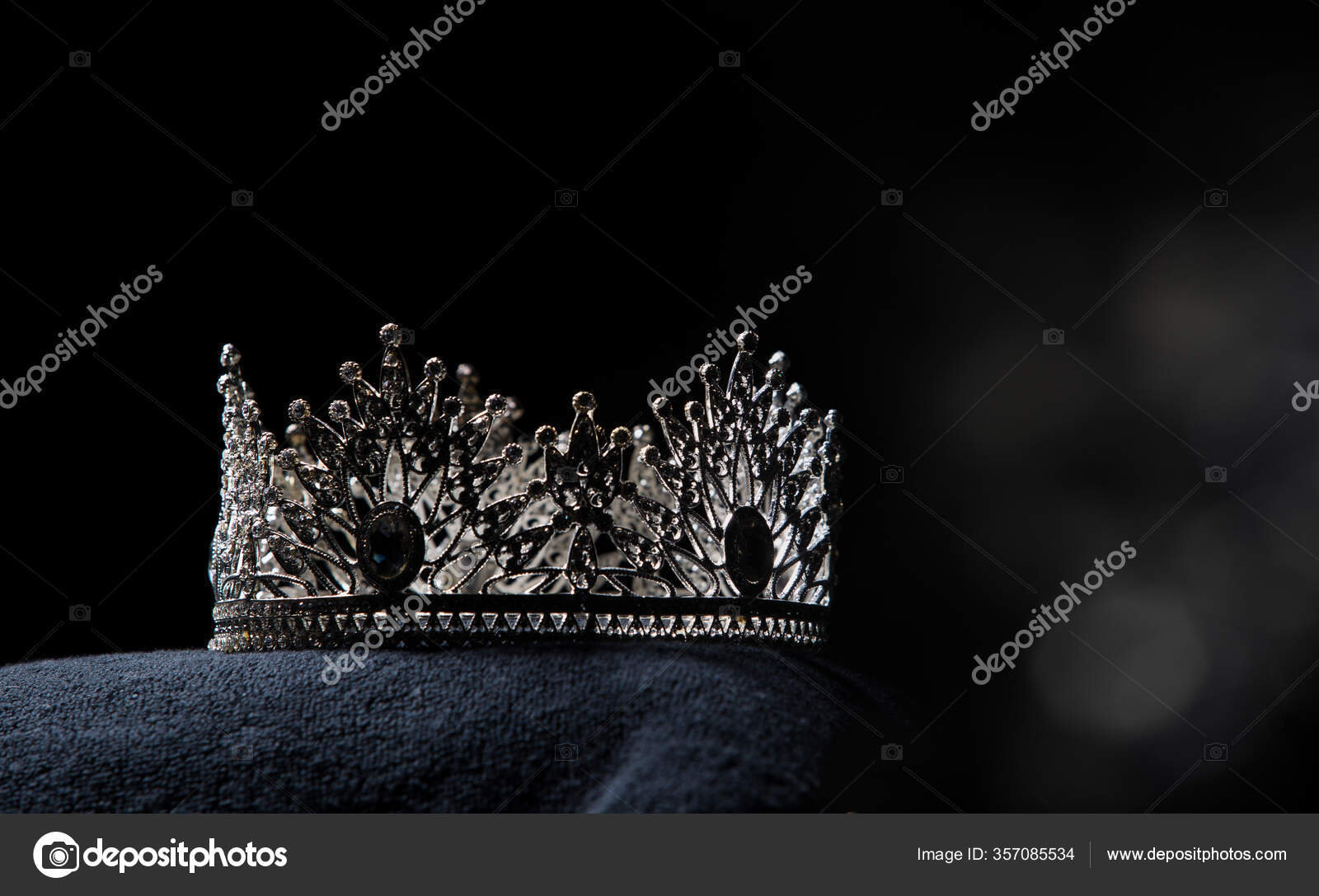 Diamond Silver Crown Miss Pageant Beauty Contest Crystal Tiara Jewelry ...