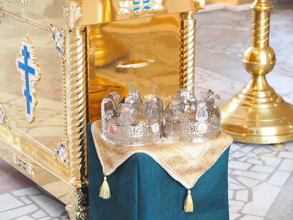 Belül Ortodox Egyház Oroszország Ural Perm Régió — Stock Fotó