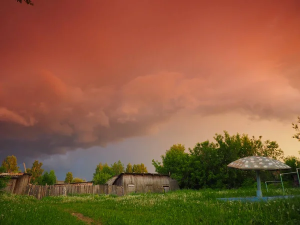 뇌우가 아름다운 러시아 — 스톡 사진