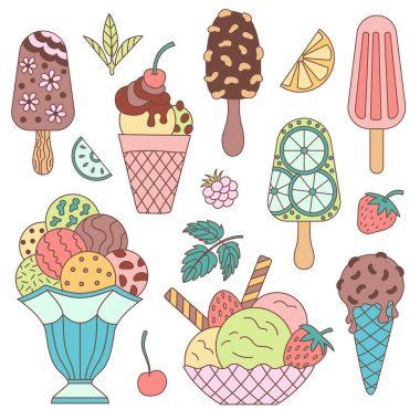 Dondurma elementleri.