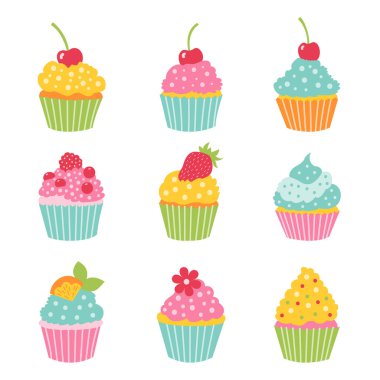 cupcake seti.
