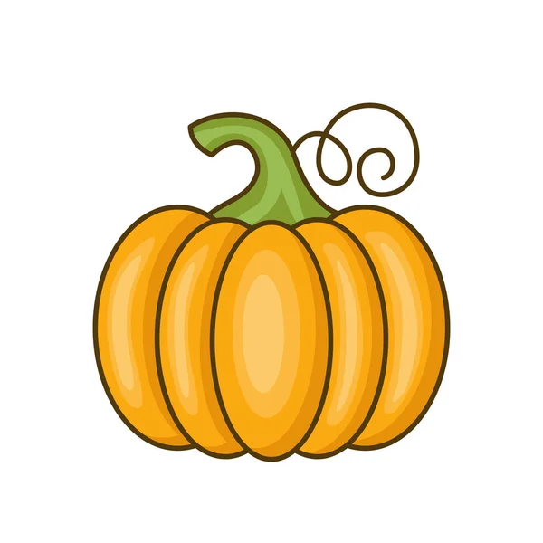 Icono de calabaza . — Vector de stock