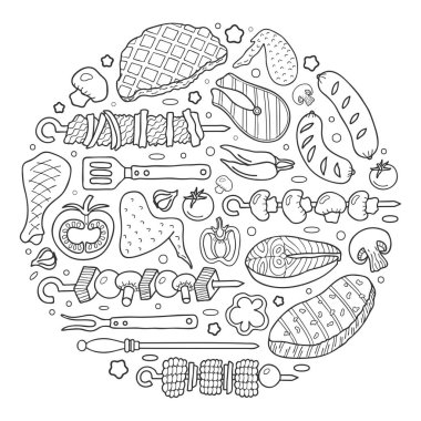 Barbekü poster.