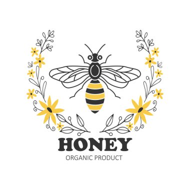 Bal etiket tasarımı.