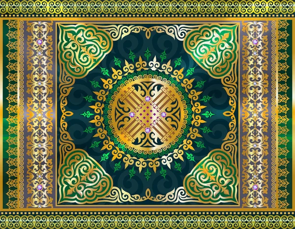 Kazakh ornament, wedding tradition, jewelry, Swarovski crystals, Kazakh jewelry, oriental ornaments, carpet, Kazakh pattern, Kazakh background oriental background,Islamic symbol, Islamic symbol pattern of the mosque, decorations for interiors, kazakh — Stock Illustration Kazakh ornament, wedding tradition, jewelry, Swarovski crystals, Kazakh jewelry, oriental ornaments, carpet, Kazakh pattern, Kazakh background oriental background,Islamic symbol, Islamic symbol pattern of the mosque, decorations for interiors, kazakh Royalty Free Stock Illustrations