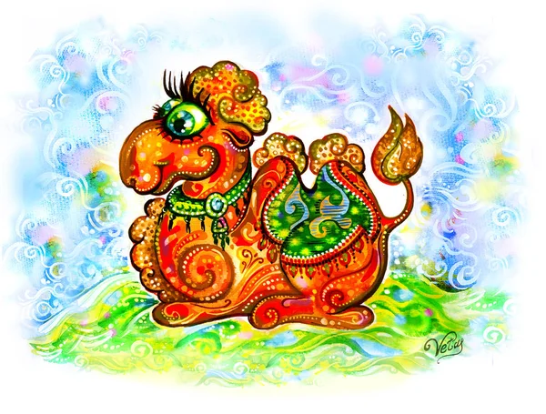 Kazakh camel, flag of Kazakhstan, funny camel, act, white camel, cute camel, toy, Chinese camel, actau, watercolor, character, postcard for children, cute, camel babe, kind eyes, tender childhood, Asian symbol, ornament, pattern , symbolism of the ea — Stock Image Kazakh Camel Flag Kazakhstan Funny Camel Act White Camel Cute Stock Photo
