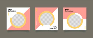 Düzenlenebilir Modern Şablon. Sosyal Medya Postası. İndirimli Promo Şablonu. Çoklu Amaçlı Sosyal Medya.