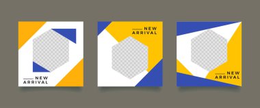 Düzenlenebilir Modern Şablon. Sosyal Medya Postası. İndirimli Promo Şablonu. Çoklu Amaçlı Sosyal Medya.