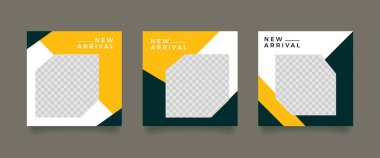 Düzenlenebilir Modern Şablon. Sosyal Medya Postası. İndirimli Promo Şablonu. Çoklu Amaçlı Sosyal Medya.