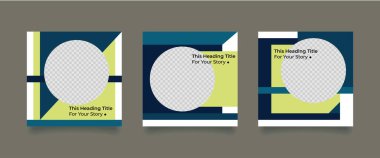 Düzenlenebilir Modern Şablon. Sosyal Medya Postası. İndirimli Promo Şablonu. Çoklu Amaçlı Sosyal Medya.