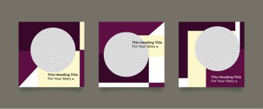 Düzenlenebilir Modern Şablon. Sosyal Medya Postası. İndirimli Promo Şablonu. Çoklu Amaçlı Sosyal Medya.