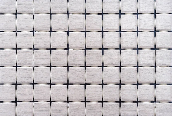 Keramisk mosaik med träimitation. Kakelstruktur. — Stockfoto