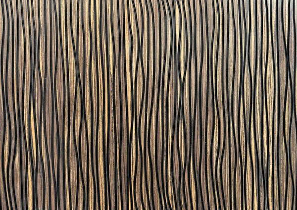 Wood texture with black stripes. Wooden background for design and decoration. — 스톡 사진