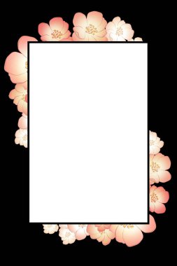 Narin bej, romantik, çiçek açan bahar çiçekleri. 