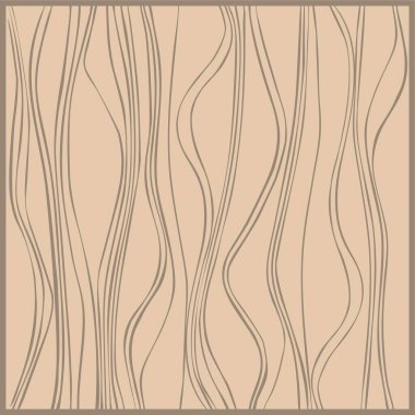 Çizgili desenler, dikey dalgalar. Bej ve kahverengi. Kart tasarımı, selamlama, afişler, afişler, reklamlar, iç mekan, duvar kâğıdı, fayans ve tatil elementleri