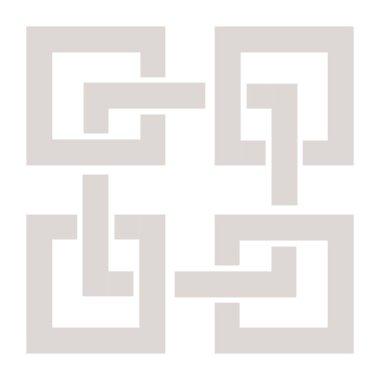 Güzel Kare Şablon şık, zarif, modern, kumaş, tekstil, duvar kağıdı, seramik fayans için etnik. Şablon. Vektör arkaplanı