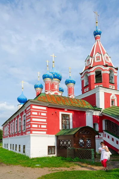 Εκκλησία της διάδοχος Τσάρου Ντμίτρι με αίμα, Uglich, Ρωσία — Φωτογραφία Αρχείου