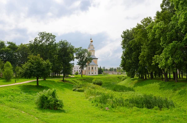 Iglesia de Kazán Icono de Madre de Dios, Uglich, Rusia — Foto de Stock