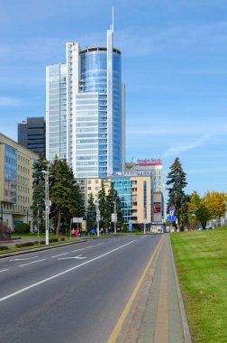 İş Merkezi Royal Plaza on Pobediteley Avenue, Minsk, Beyaz Rusya