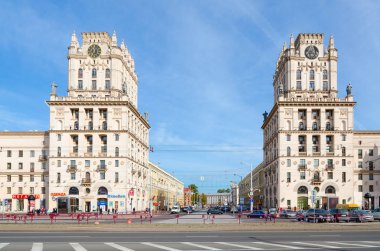 Privokzalnaya Meydanı (Minsk Gates), Minsk, Beyaz Rusya