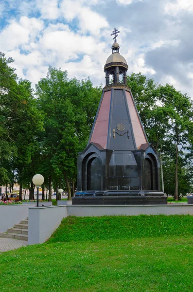 Kaplica pomnik obrońców ojczyzny o wszystkich czasów, Uglich, Rosja — Zdjęcie stockowe