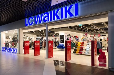 Clothing store for whole family LC Waikiki, Mogilev, Belarus  clipart