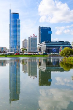 Quay Svisloch Nehri, Minsk, Beyaz Rusya