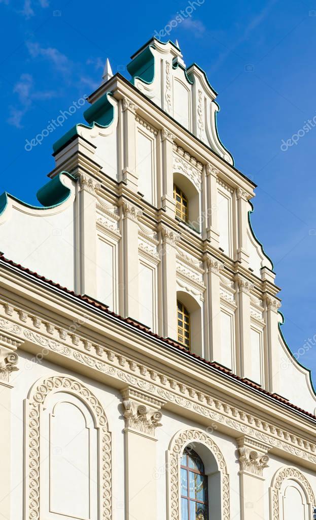 Restored church of Descent of Holy Spirit, Minsk, Belarus