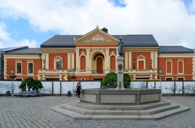 Anıt Simon Dach Dram Tiyatrosu'nda, Klaipeda, Litvanya