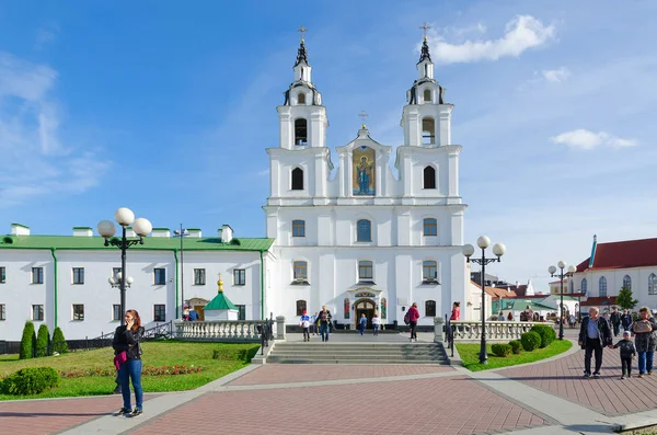 Catedral de Descida do Espírito Santo, Minsk, Bielorrússia — Fotografia de Stock