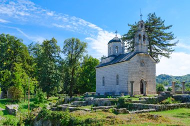 Kilise, İsa'nın Doğuşu bakire Chipur, Cetinje, Karadağ üzerinde