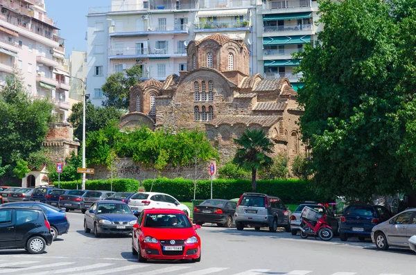 Kostel St. Panteleimon, Thessaloniki, Řecko — Stock fotografie