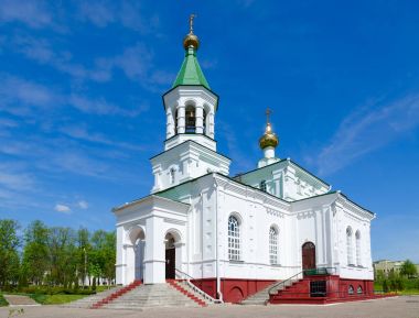 Şefaat kilise kutsal bakirenin (Kutsal koruma Kilisesi), Polotsk, Beyaz Rusya
