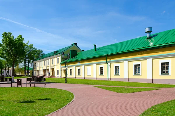 Complex of buildings of former Jesuit collegium (now - Polotsk State University), Belarus — Stock Photo, Image