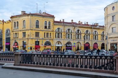 Setin Griboyedov kanal, St. Petersburg, Rusya Federasyonu 