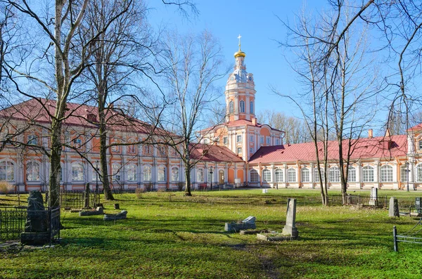 Santa Trinità Alexander Nevsky Lavra, San Pietroburgo, Russia — Foto Stock
